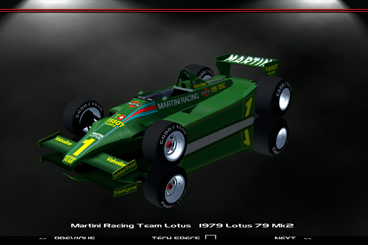  1979 LOTUS 79 MK2